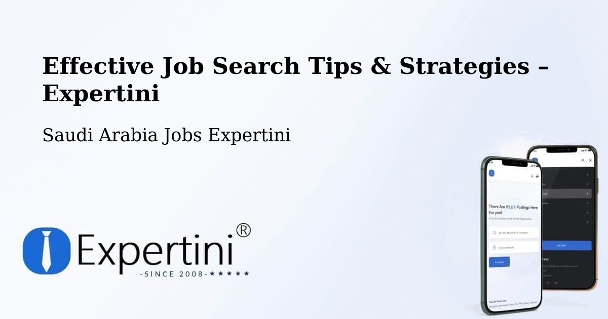 Job Search Tips & Strategies for Job Seekers – Baq`A' - Baq`A', Saudi Arabia Jobs Expertini